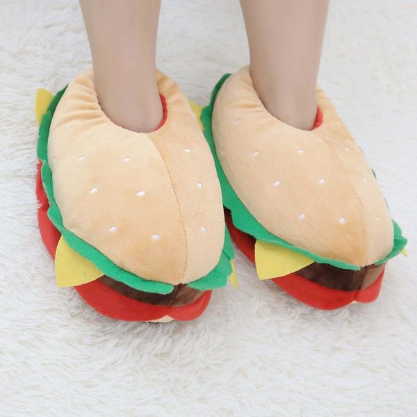 

2020 winter slippers women hamburgers warm home indoor shoes toy socks shoes household with soft soles cotton-padded, Black