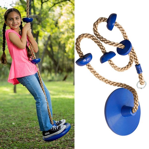 

children swing disc toy seat kids swing round rope swings outdoor playground hanging garden swing outdoor gadgets zza2349