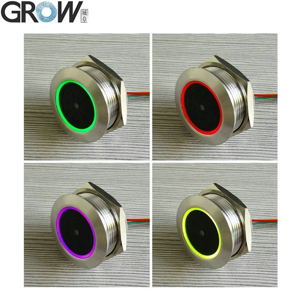 

gm60 uart stainless steel enclosure controlled ring indicator light 1d/qr/2d bar code scanner qr code barcode scanner module, Silver