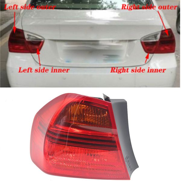

1pcs for bmw 3 series e90 318 320 325 328 330 04 08 sedan red new rear tail light brake sight reversing lamp