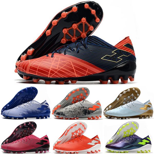 

nemeziz 19,1 mens ag дешевый оригинальный футбол бутсы бутсы кроссовки открытый кожа scarpe калсио бутсы us6.5-11