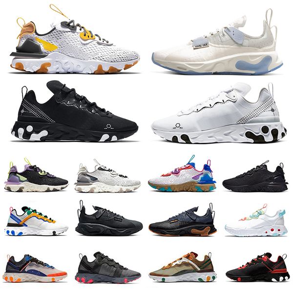 

react vision element 87 55 mens running shoes type n354 gore-tex gtx phantom art3mis honeycomb schematic men women trainers sports sneakers