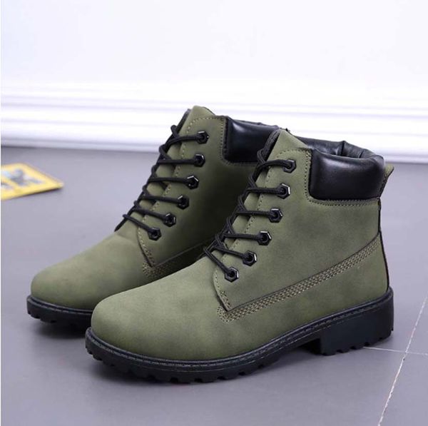 

fashion leather star women shoes woman leather short autumn winter ankle fashion women boots martin roman cowboy b06 p17, Black