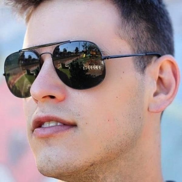 

retro sunglasses men sun glasses for men/women luxury vintage sunglasses men mirror fashion gafas, White;black