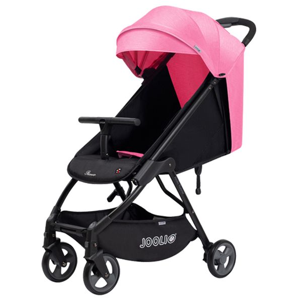 

adjustable four wheels safe convenient baby stroller aluminium alloy kids outside stroller with lever function