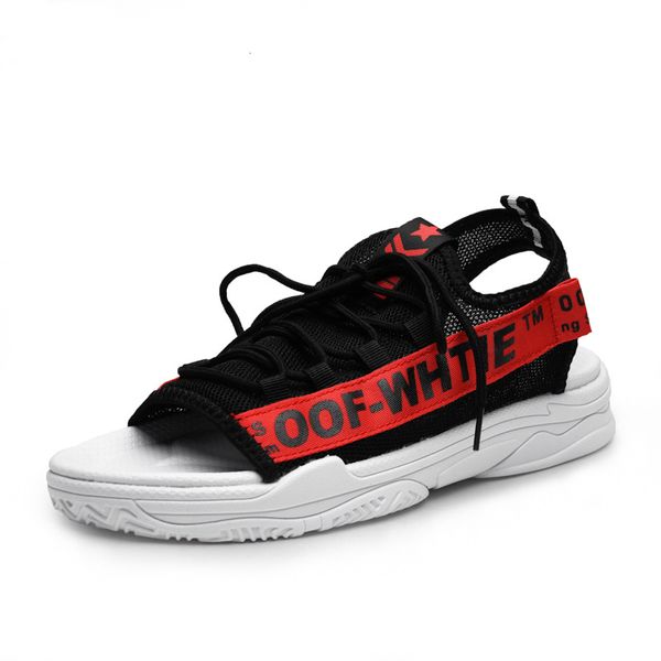 

sandals classic men's summer soft comfortable men shoes genuine leather big size outdoor roman, Black