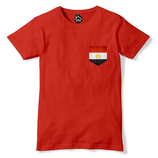 

fashion mens t shirt men summer casual summer new print man cotton fashion vintage print pocket egypt flag t-shirt footballer