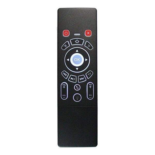 

cgjxsbacklit t6 2 .4g fly air mouse keyboard wireless touchpad remote control for tx3 x96 mini s905w android smart tv box pc projector