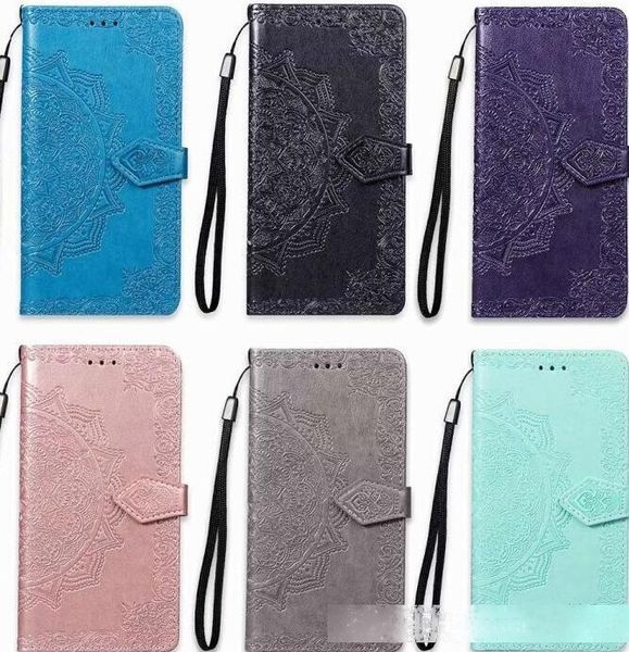 

imprint wallet leather case for lg stylo 4 stylo4 lv3 lv5 g7 k10 q7 2018 x power 2 lace flower datura pu card luxury phone pouch flip cover