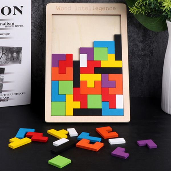 

пазлы магия tangram дети деревянные развивающие игры лол хобби ребенок головоломки тетрис кубики пазлы дети игрушки дети мальчики девочки lj