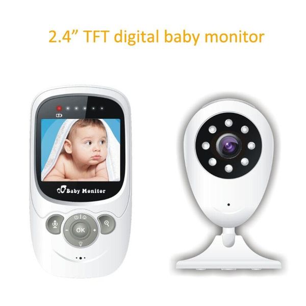 

2.4 inch wireless baby monitors video security camera 2.4ghz monitor bebe audio night vision temperature detection