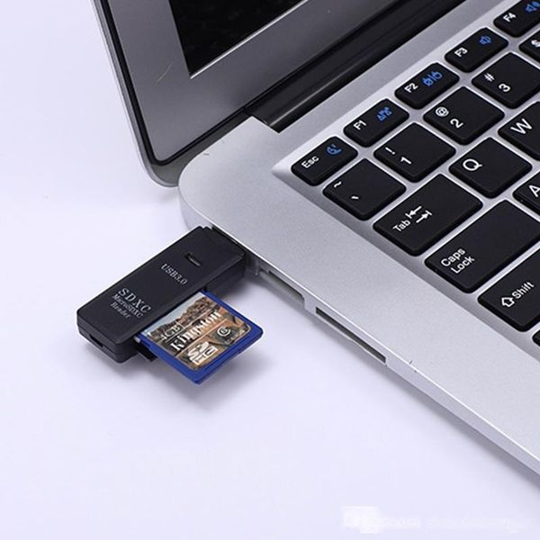 

2 in 1 high speed usb 2.0 3.0 sdxc tf t-flash memory card reader adapter for sd/for sdhc/for sdxcmmc/for mmc2/for rs mmc/mmc 4.0