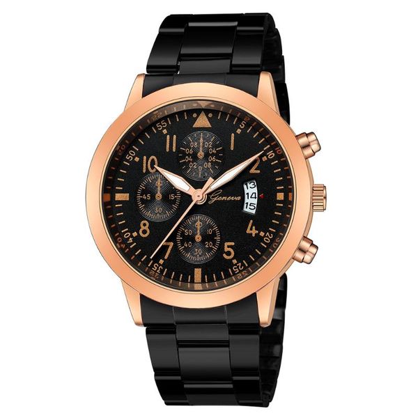 

fashion men watch date quartz wrist watch men male business clock watches relogio masculino, Slivery;brown