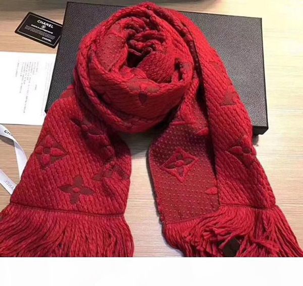 

зима logomania shine шарф высокого качества шерсти шелковый шарф женщины и мужчины два боковых черный красный шелк шерсть длинные шарфы цвет, Blue;gray