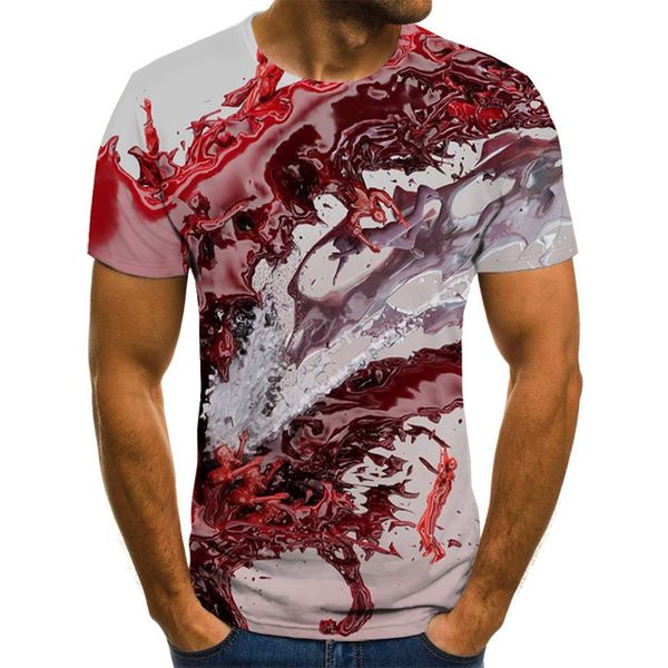 

natural theme summer fishing 3d print shirts anime harajuku kawaii men clothing