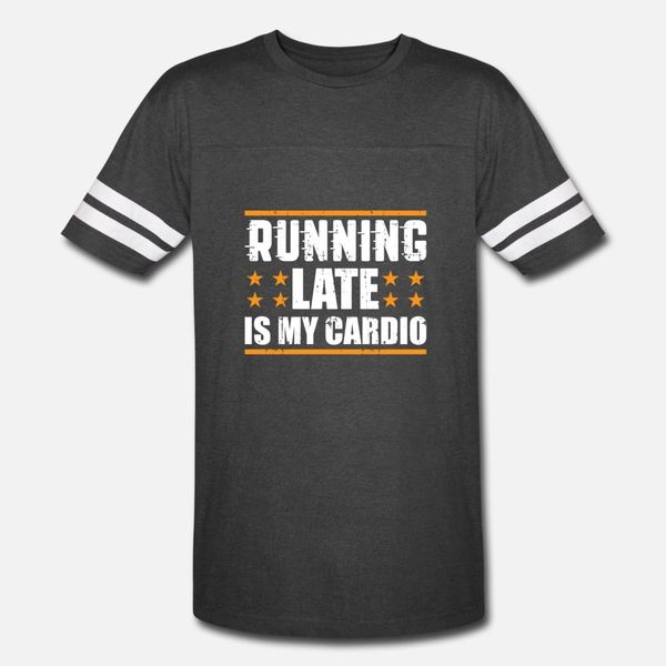 

running workout fitness cardio funny gift t shirt men character tee shirt o neck homme fit fashion spring outfit shirt, White;black