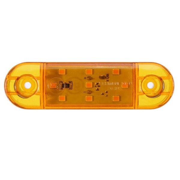 

9-led side marker light lamp trailer caravan 10v-30v d53421 with screws turn signal
