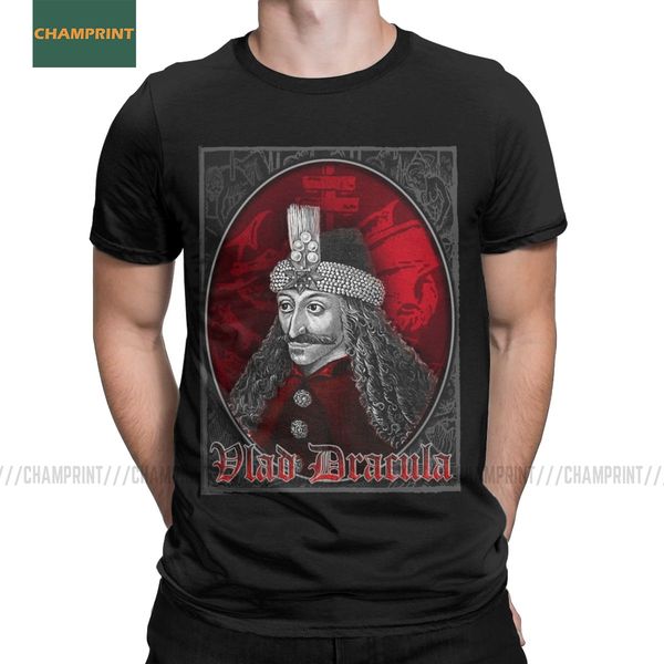 

vlad dracula gothic t shirt men cotton vintage t-shirt tepes gothic vampire goth horror movie the impaler tees short sleeve