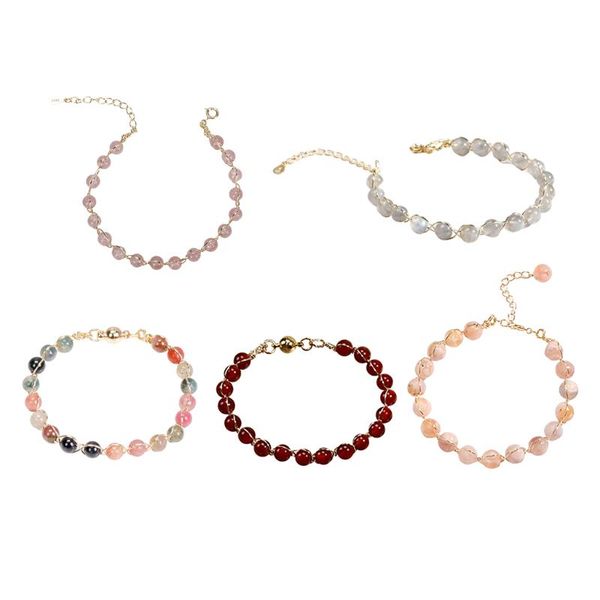 

prosperity natural stone bracelet attract wealth money jewelry for men women, Black