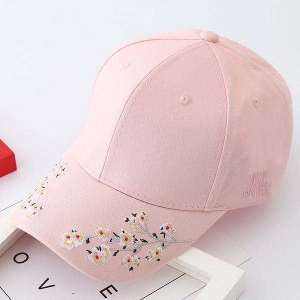 

fashion embroidery flower baseball cap summer hats built-in insulation knitted hats baseball cap adjustable hat, Blue;gray