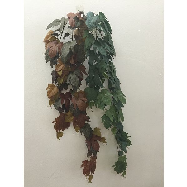 

Artificial Silk Vine Autumn Garland Foliage Fake Wall Hanging Ivy Plants Home Wedding Decoration