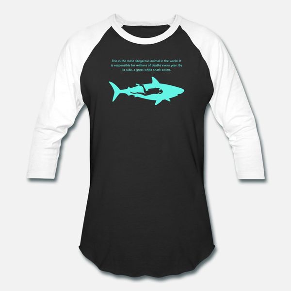 

dangerous animal scuba diver graphic great white t shirt men cute tee shirt euro size s-3xl novelty cute new style summer family shirt