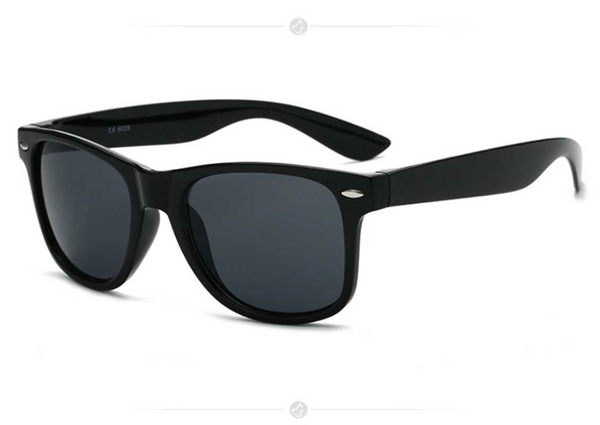 

classic small nail sunglasses men and women square glasses, White;black