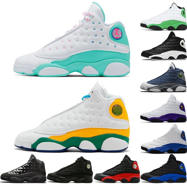 

jumpman men women basketball shoes 13 13s des chaussures white soar green pink playground flint luky green hyper royal mens trainer sneakers