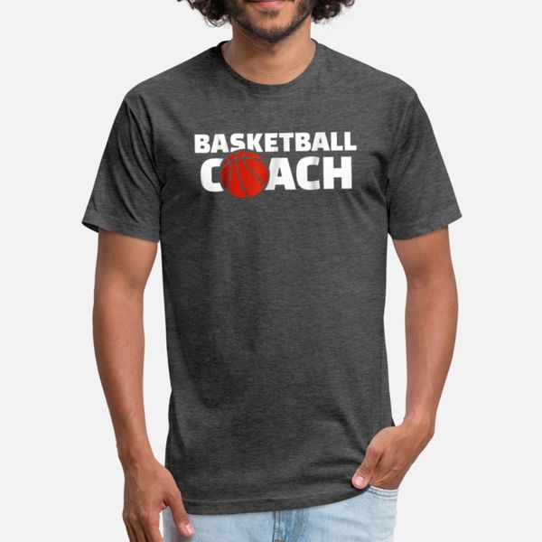 

basketball coach t shirt men custom cotton s-3xl vintage fitness breathable spring autumn kawaii shirt