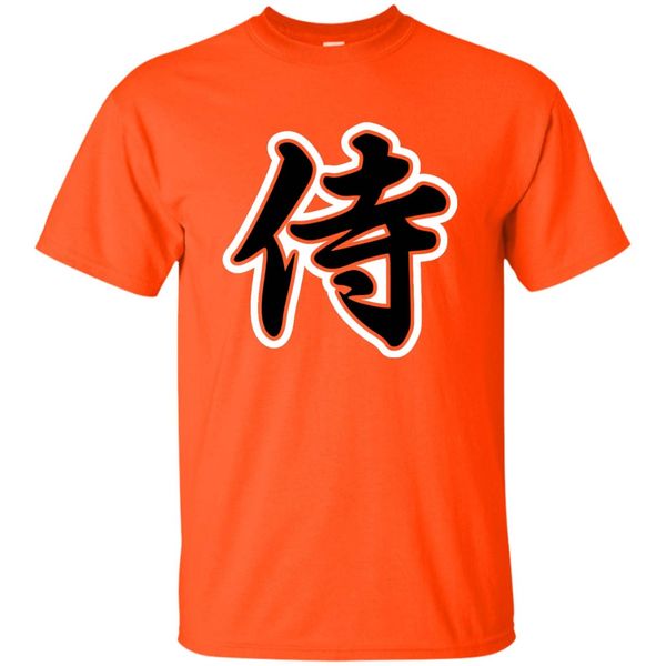 

samurai kanji japanese calligraphy art tshirt japan bushido warrior culture logo 2019 latest men fashion printed cotton t-shirt