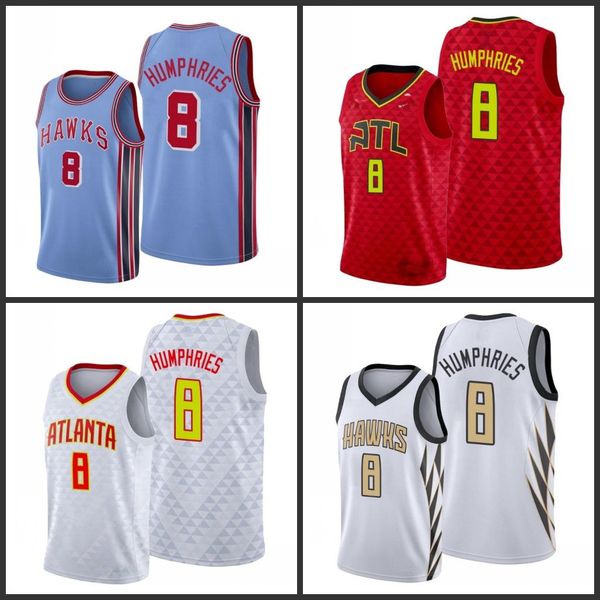 

atlanta hawks isaac humphries men city basketball jersey, Black
