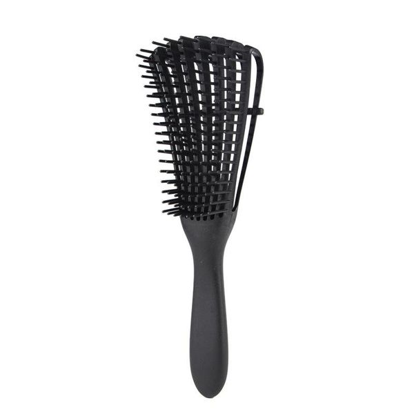 

detangle волос парикмахерское comb салон comb массаж здоровье женщины гребень щетка для укладки расческа скальп adjust уход gtdav homes2011, Silver