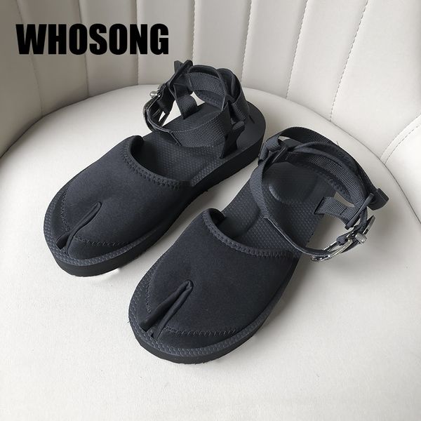 

women sandals woman fashion shoes girls black round toe flats ladies closed toe sandals female brand zapatos de mujer
