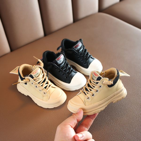 

boots autumn and winter boys casual sports shoes children' soft-soled, Black;grey