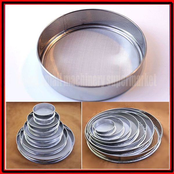 

blender d10-60cm 10-200 mesh standard test sie fine stainless steel strainers screen oil strainer flour baking tools