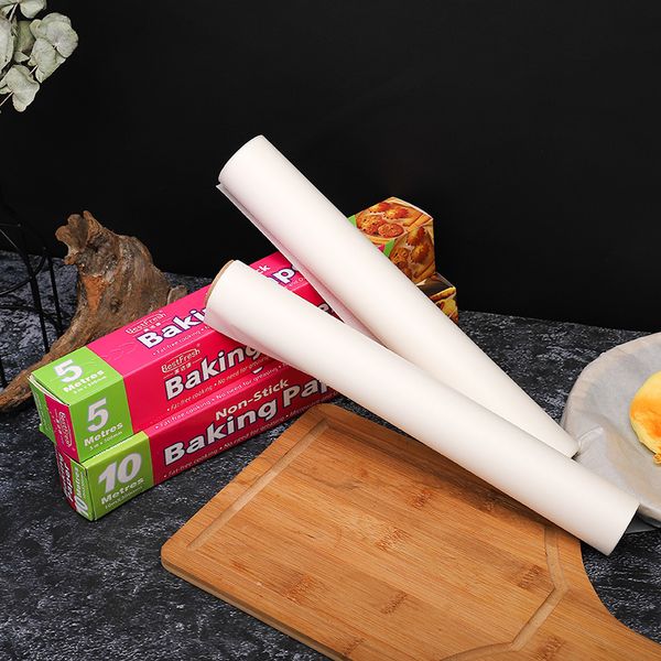 

baking packaging paper silicone oil paper double-sided pastry oil absorption barbecue oven barbecue steamed paper perfect for baking grilli