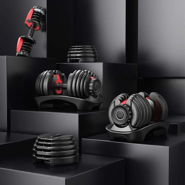 

dhl drop shipping. adjustable dumbbell 5-52.5lbs fitness workouts dumbbells weight build tone your strength muscle outdoor sports equipment