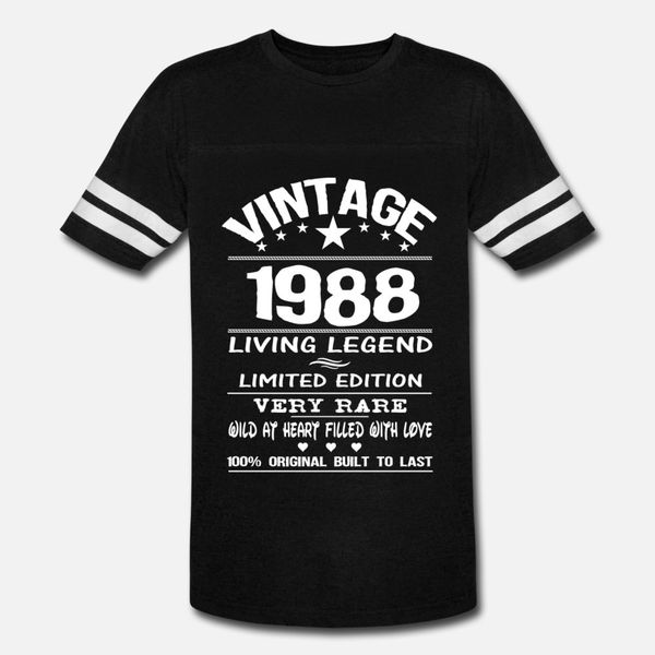 

vintage 1988 t shirt men knitted tee shirt s-3xl leisure graphic new fashion spring natural shirt