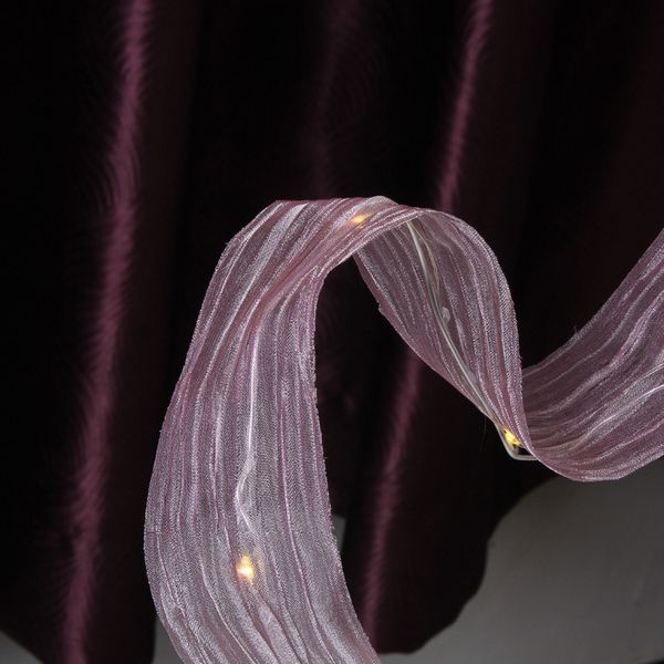 

with led lights diy wedding happy birthday decoration cake er chiffon ribbon