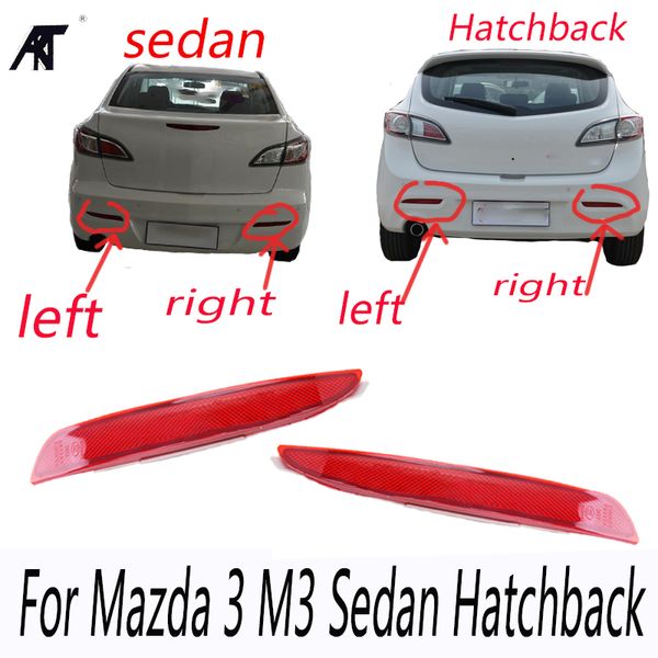 

car styling left right rear bumper fog light fog lamp reflector for 3 m3 sedan hatchback 2011 2012 2013 2014
