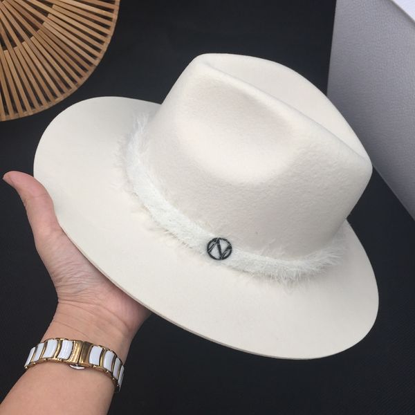 

stingy brim hats fedora panama the french white wool sir small elegant sweet joker hat cap n with lady, Blue;gray