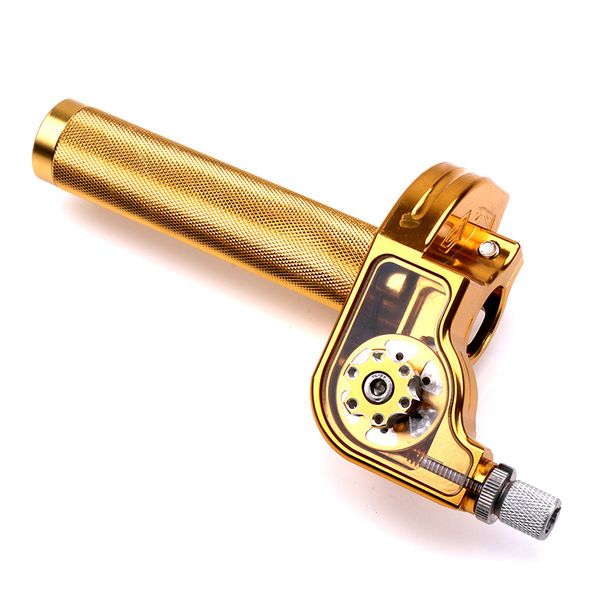 

motorcycle cnc aluminum alloy adjustable 7/8"22mm gas throttle twist hanle grip accelerator for atv universal refit accessories