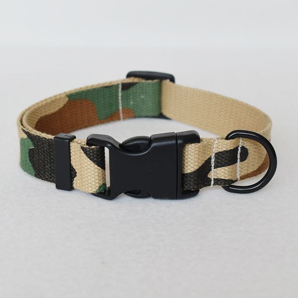 

yellow camouflage dog collar for small medium large dogs custom collars engraved nameplate pet supplies custom necklace