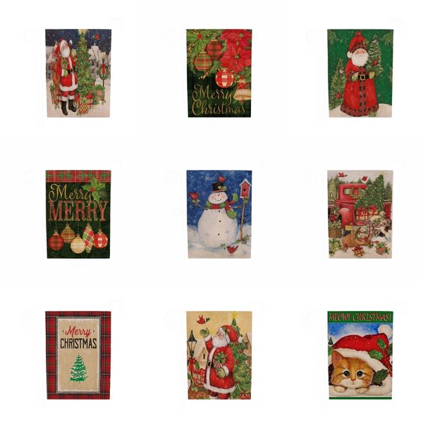 

couplet party banner flags for hallowmas christmas letter printed wall hanging cloth home door sign suppliesdecoration#324