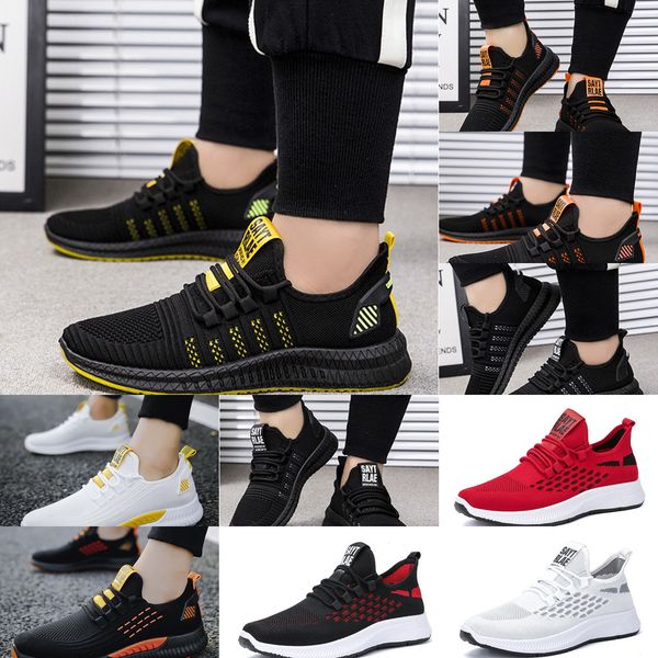 

2020 men casual flats mesh man sneakers designer male tennis breathable shoes sport fashion footwear 2muxz, Black