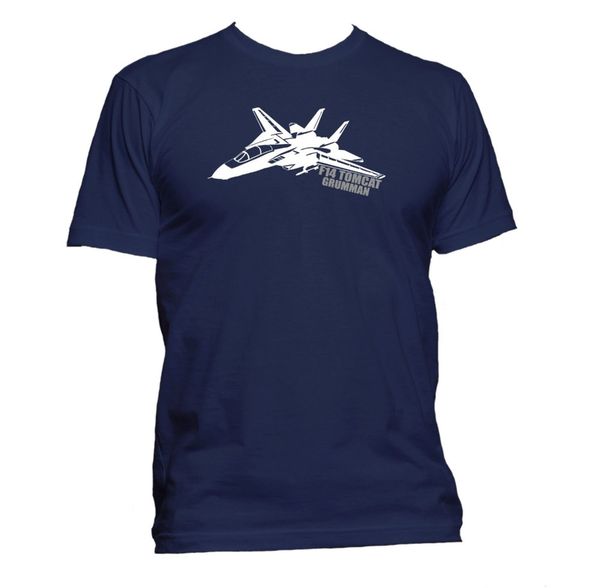 

2019 men's fashion print t-shirt men summer style f14 tomcat. aircraft. premium ringspun tee shirt