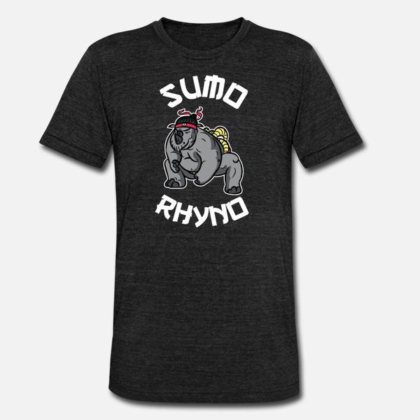 

sumo rhino t shirt men designer short sleeve o neck male crazy funny casual spring unique shirt