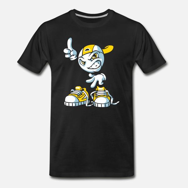 

hip hop toon t shirt men print short sleeve crew neck trend interesting breathable spring autumn normal shirt