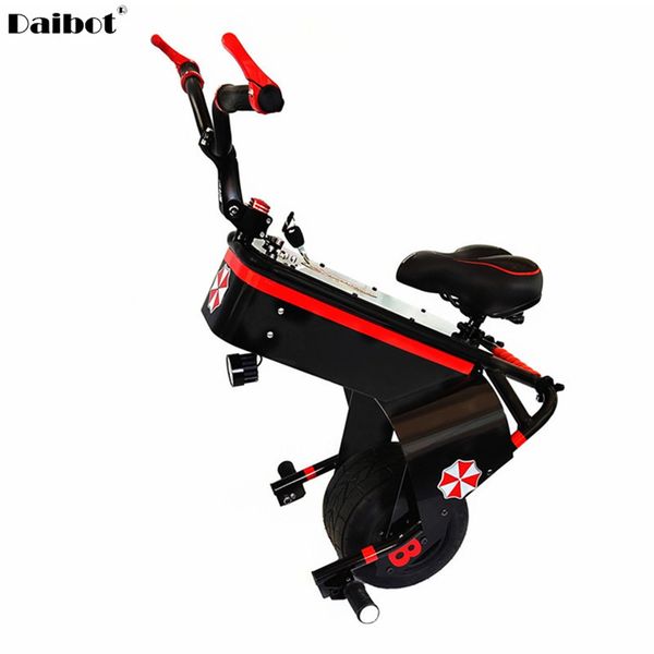 

electric scooter 60v 800w one wheel motorcycle self balancing scooters 10inch with seat portable electric unicycle one for youth