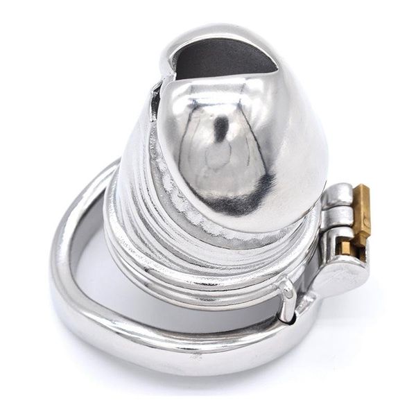 CB Chastity Cage 37mm Big Metal Masculino Bondage Cinto Dispositivos Penis Anéis Cock Bloqueio Sexo Brinquedos